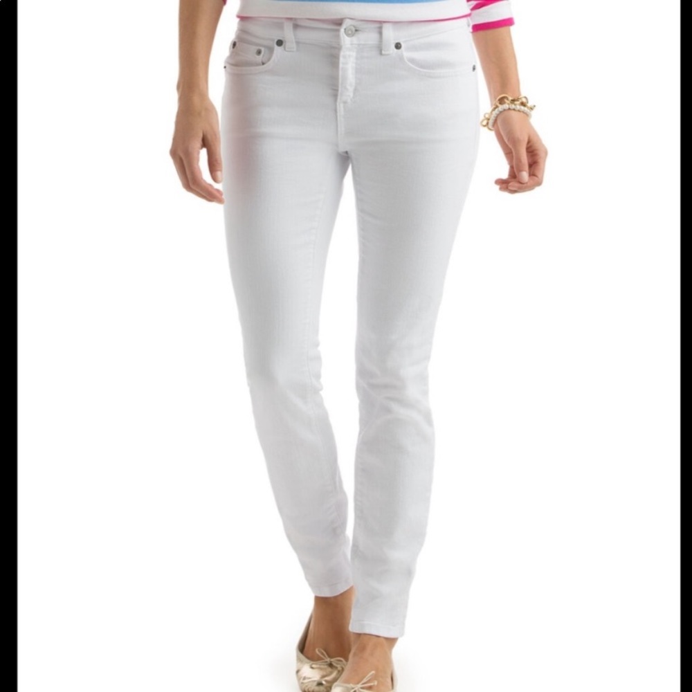 Vineyard Vines White Skinny Jeans